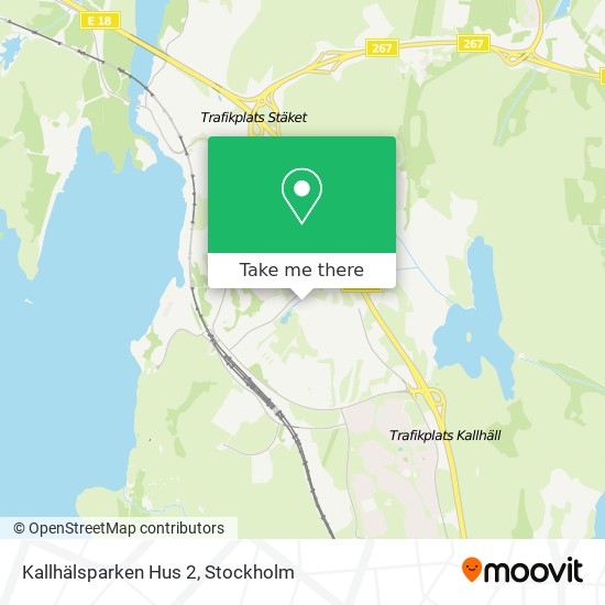 Kallhälsparken Hus 2 map