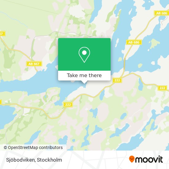 Sjöbodviken map