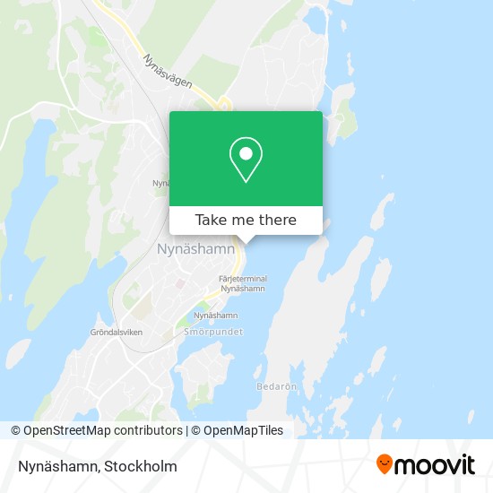 Nynäshamn map