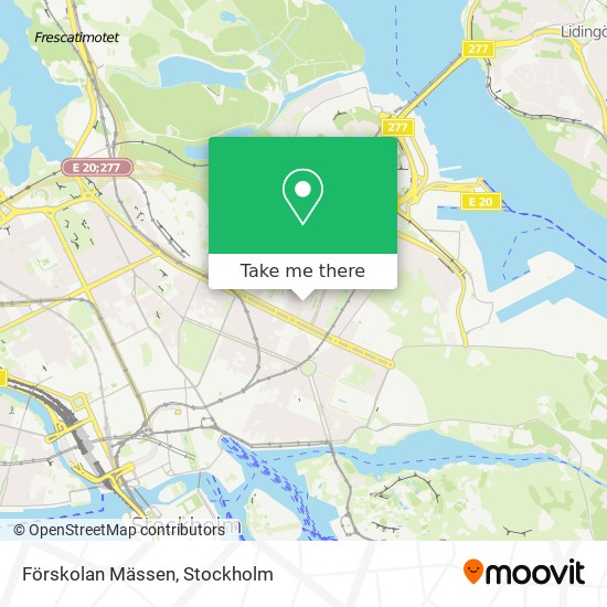 Förskolan Mässen map