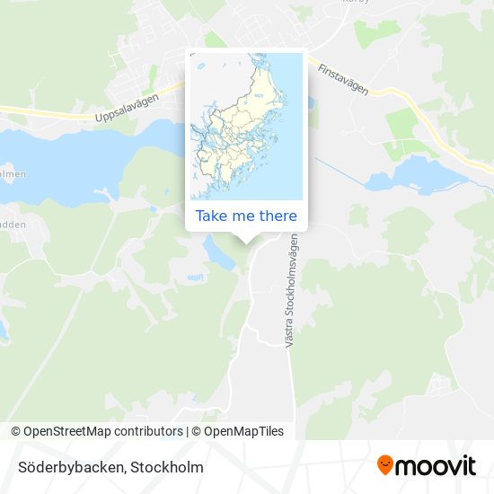 Söderbybacken map