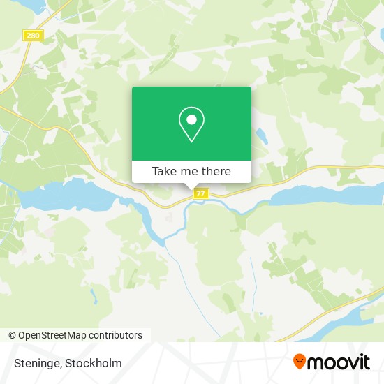 Steninge map