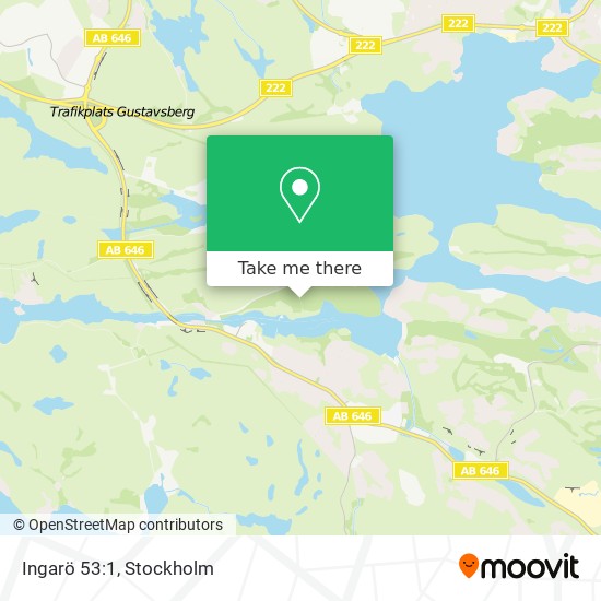 Ingarö 53:1 map