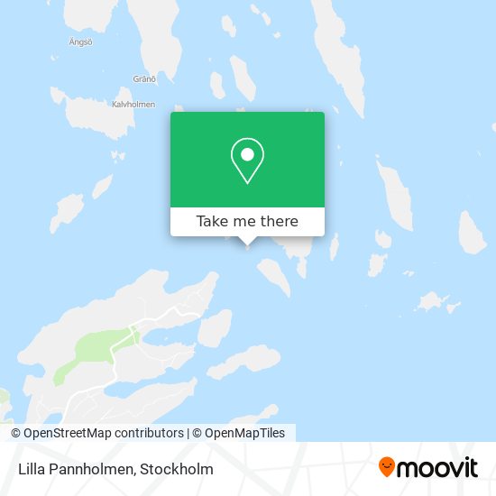 Lilla Pannholmen map