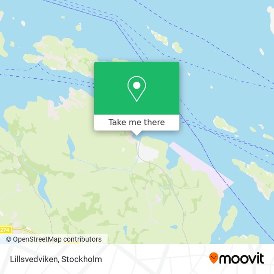 Lillsvedviken map