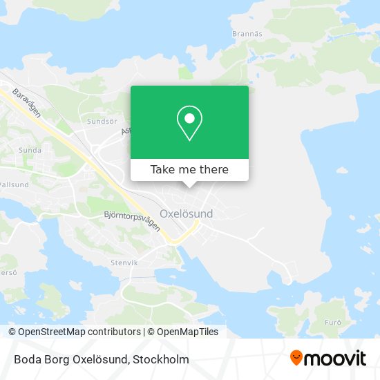 Boda Borg Oxelösund map