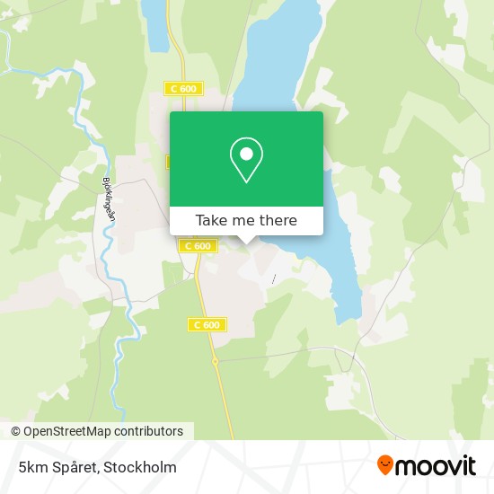 5km Spåret map