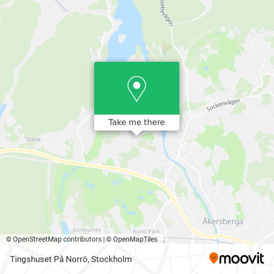 Tingshuset På Norrö map