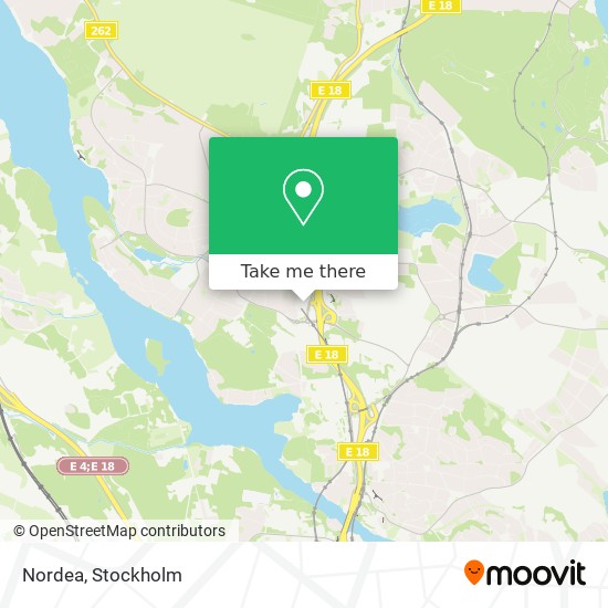 Nordea map