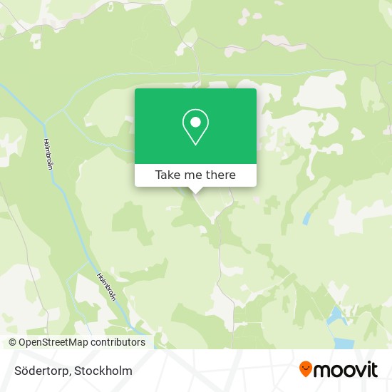 Södertorp map