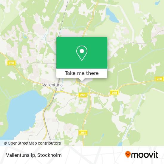 Vallentuna Ip map