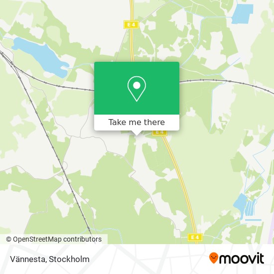 Vännesta map