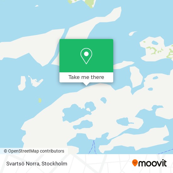 Svartsö Norra map