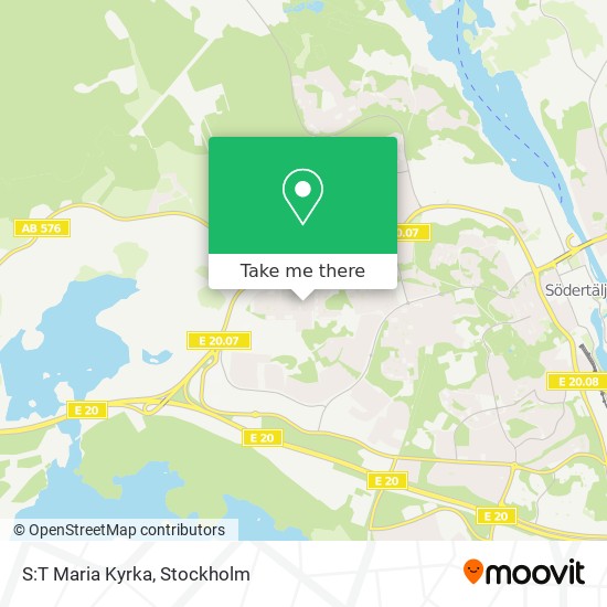 S:T Maria Kyrka map