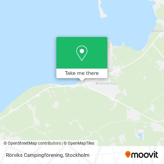 Rörviks Campingförening map