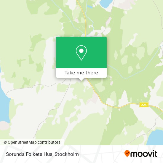 Sorunda Folkets Hus map