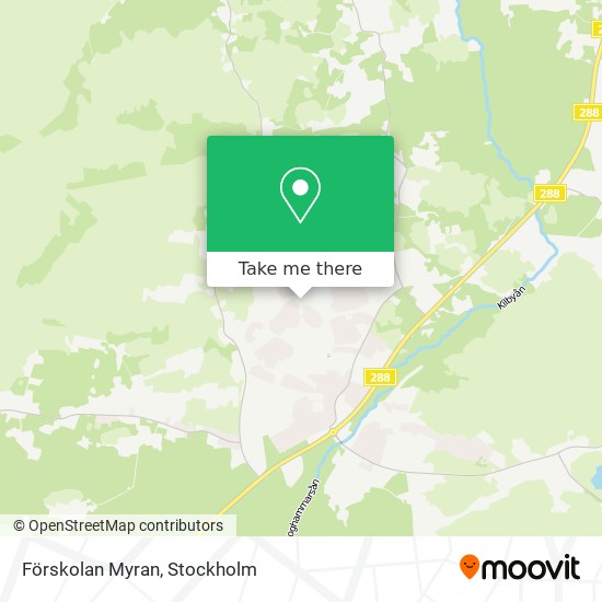 Förskolan Myran map