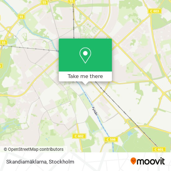 Skandiamäklarna map