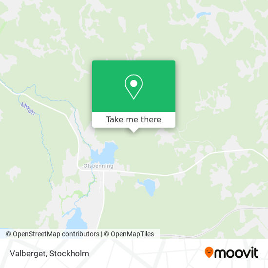 Valberget map