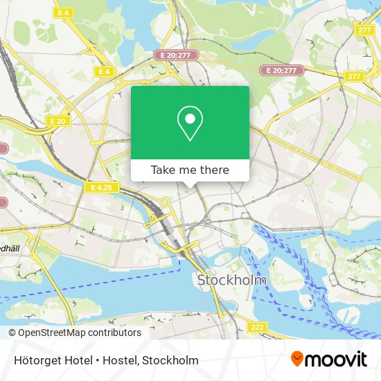 Hötorget Hotel • Hostel map