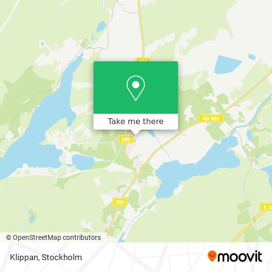 Klippan map