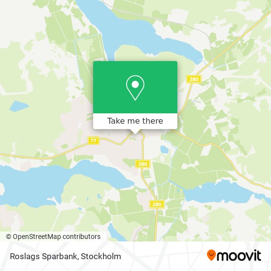 Roslags Sparbank map