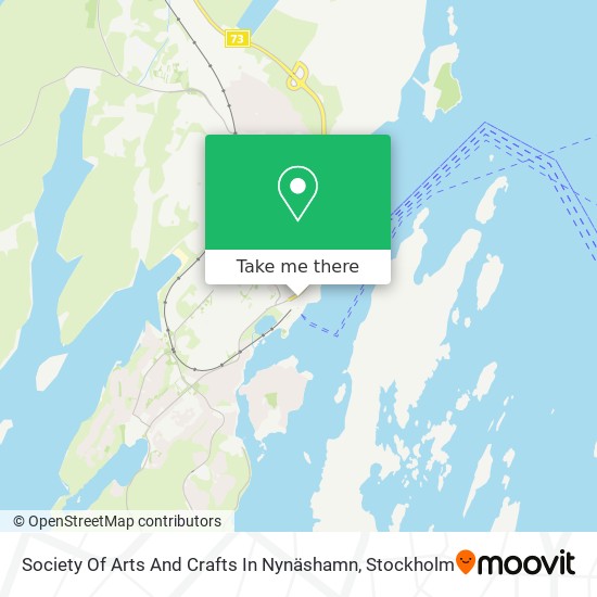 Society Of Arts And Crafts In Nynäshamn map