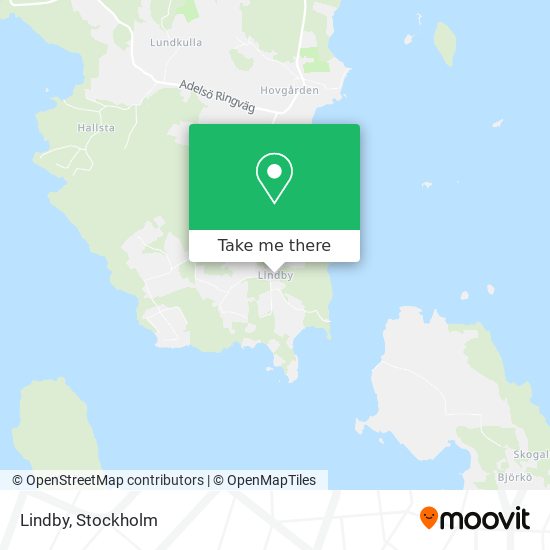 Lindby map