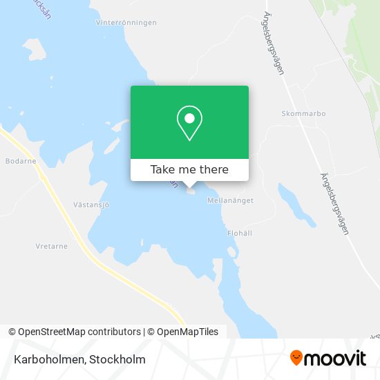 Karboholmen map