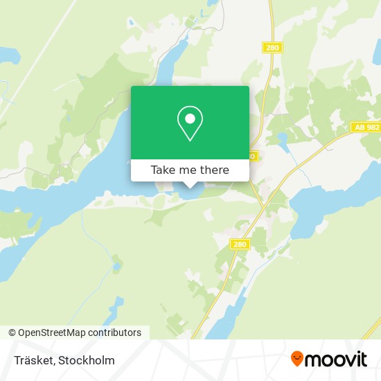 Träsket map