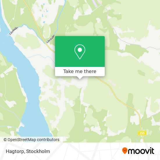 Hagtorp map