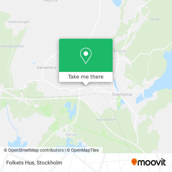 Folkets Hus map