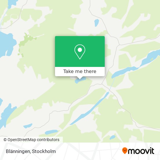 Blänningen map