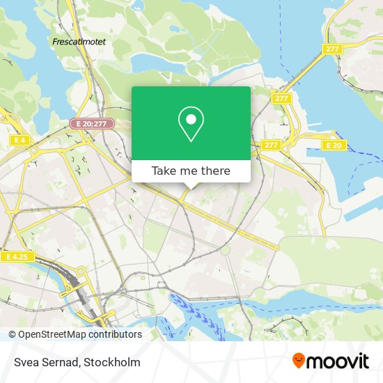 Svea Sernad map