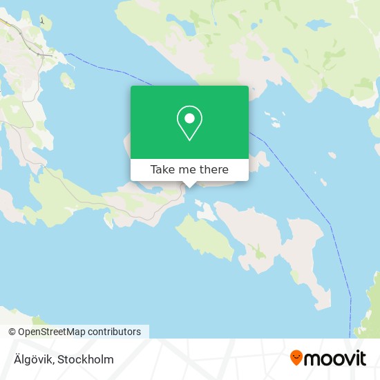 Älgövik map