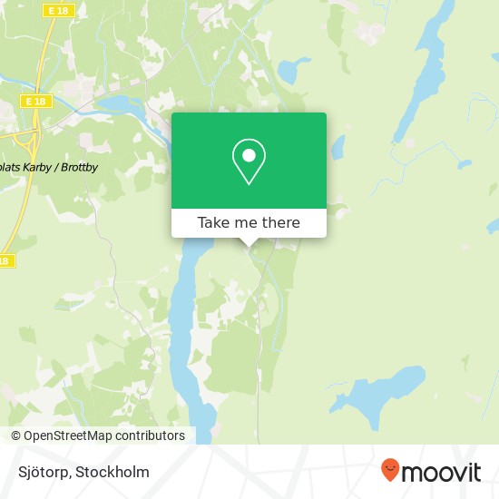 Sjötorp map