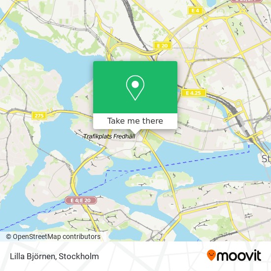 Lilla Björnen map