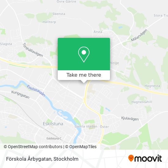 Förskola Årbygatan map