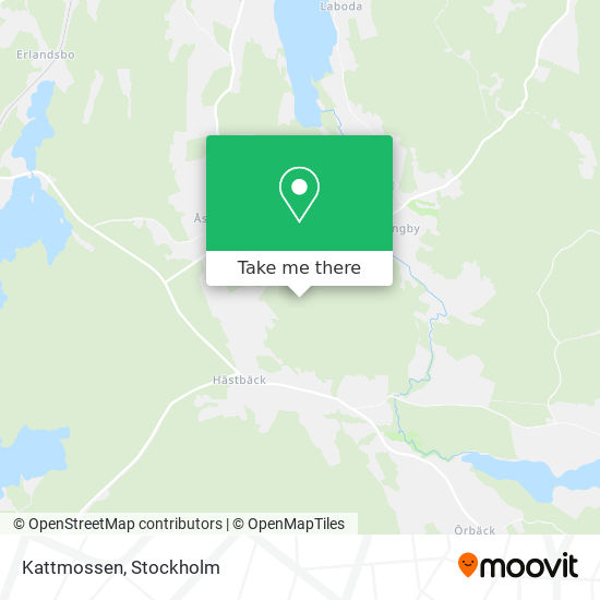 Kattmossen map