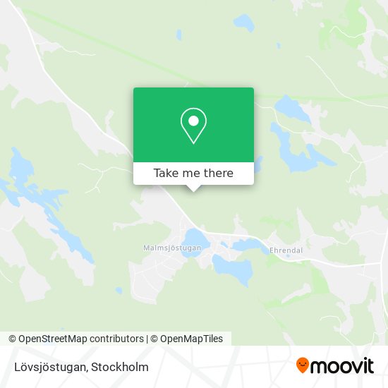 Lövsjöstugan map