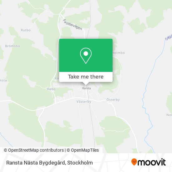 Ransta Nästa Bygdegård map