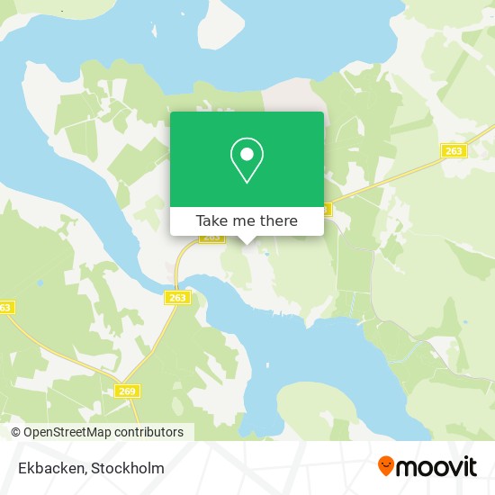 Ekbacken map