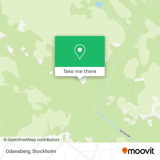 Odensberg map