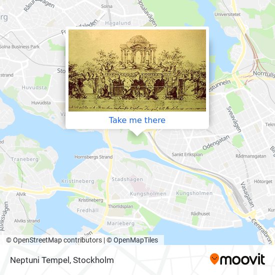 Neptuni Tempel map