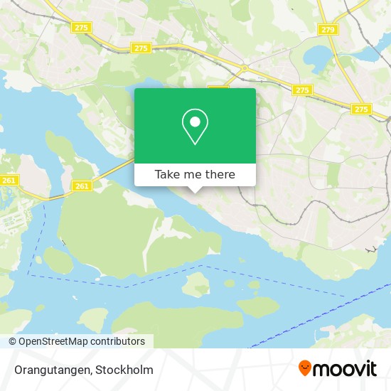 Orangutangen map