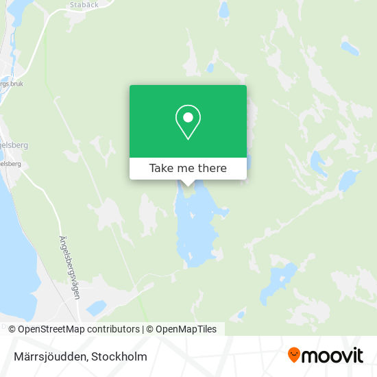 Märrsjöudden map