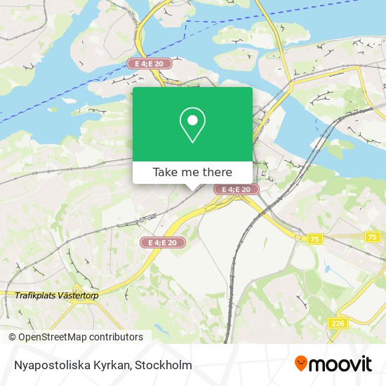 Nyapostoliska Kyrkan map