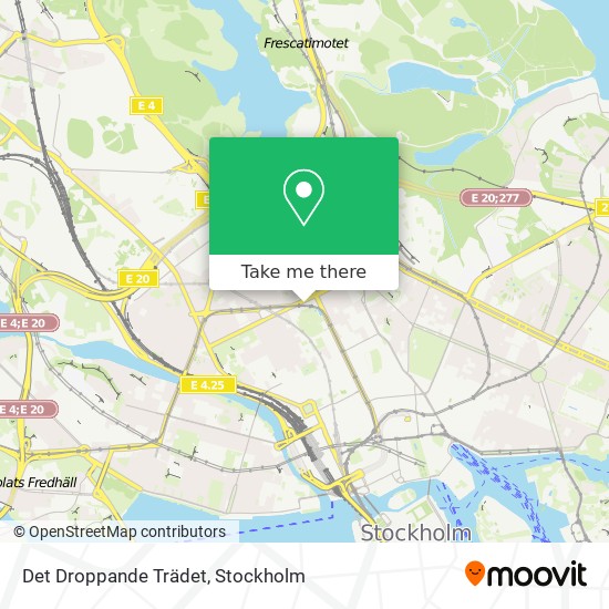 Det Droppande Trädet map