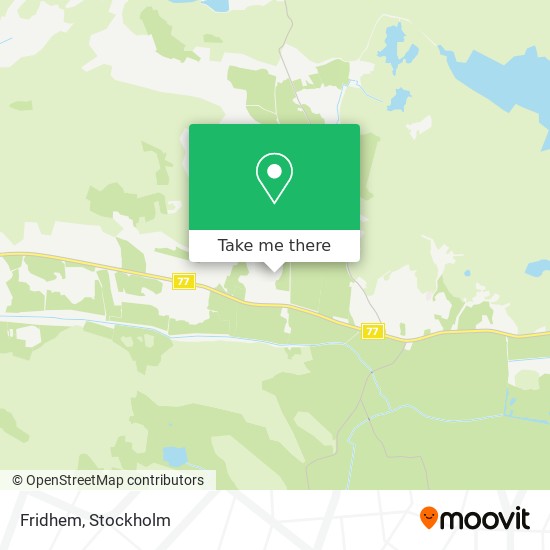 Fridhem map