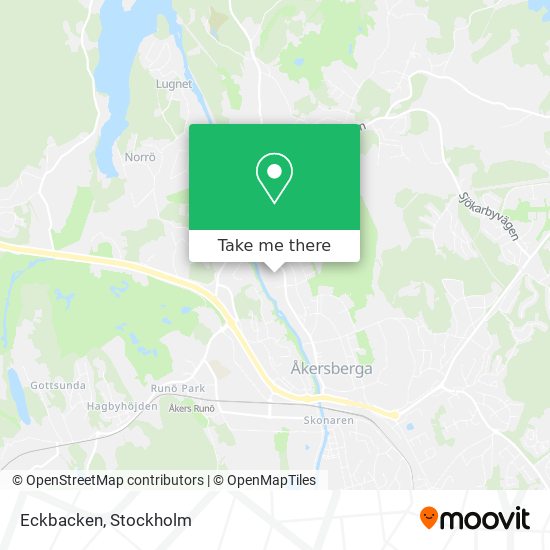 Eckbacken map